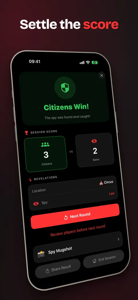 Example: Settle the score, with a tilted iPhone